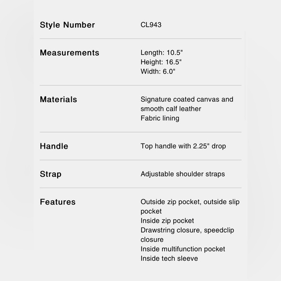 Track Backpack In Signature Canvas With Camo Print - Picture 5 of 5